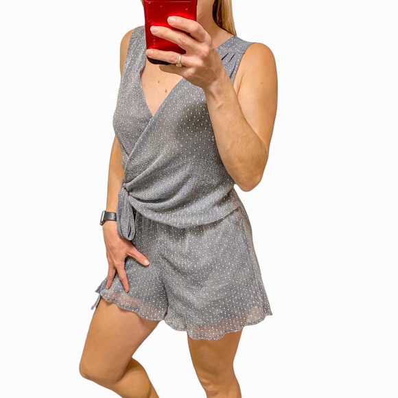 Morrisday the Label Star Dust Mesh Playsuit Romper XS - Picture 4 of 12